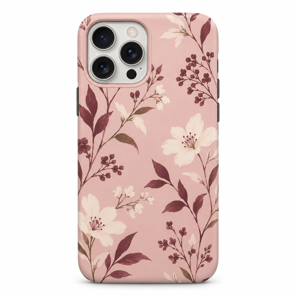 Blush Botanical iPhone Case