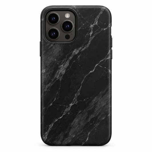 Midnight Marble iPhone Case