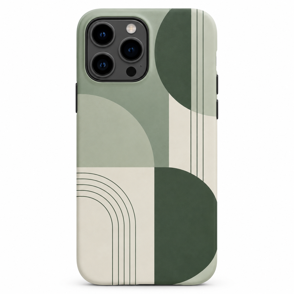 Sage Geometry iPhone Case
